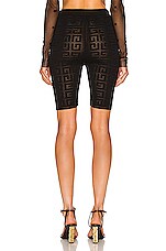 Givenchy GG Cycling Short in Black, view 3, click to view large image.