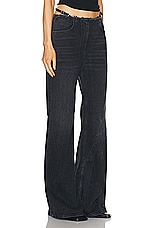 Givenchy Voyou Wide Leg in Black, view 2, click to view large image.