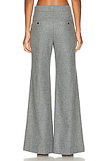 Givenchy Tailored Flare Pant in Grey, view 3, click to view large image.
