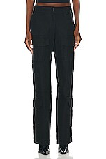 Givenchy Boot Cut Multipocket Cargo in Black, view 1, click to view large image.
