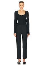 Givenchy Tailored Trouser in Black, view 4, click to view large image.