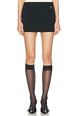 Givenchy Mini Skirt in Black, view 1, click to view large image.