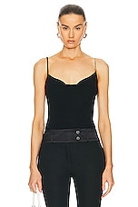 Givenchy Draped Sleeveless Top in Black, view 1, click to view large image.