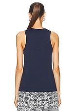 Givenchy Tank Top in Navy, view 3, click to view large image.