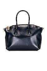 Givenchy Mini Antigona Sport Bag in Navy | FWRD