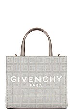 Givenchy G-Tote Mini Tote Bag in Stone Grey | FWRD