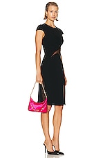 Givenchy Voyou Party Bag in Neon Pink, view 2, click to view large image.