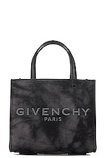 Givenchy Mini G-Tote Bag in Dark Grey, view 1, click to view large image.