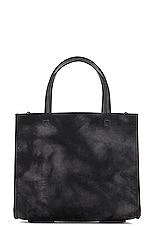 Givenchy Mini G-Tote Bag in Dark Grey, view 3, click to view large image.