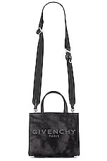 Givenchy Mini G-Tote Bag in Dark Grey, view 6, click to view large image.
