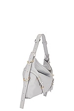 Givenchy Medium Voyou Bag in Light Grey, view 4, click to view large image.