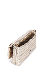 Givenchy 4G Soft Wallet On Strap in Dusty Gold, view 6, click to view large image.