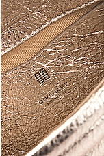 Givenchy 4G Soft Wallet On Strap in Dusty Gold, view 7, click to view large image.