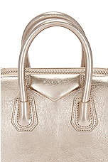 Givenchy Mini Antigona Bag in Dusty Gold, view 8, click to view large image.
