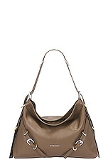 Givenchy Medium Voyou Bag in Taupe, view 1, click to view large image.