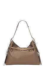 Givenchy Medium Voyou Bag in Taupe, view 3, click to view large image.