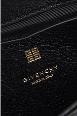 Givenchy 4G Soft Wallet On Strap in Black, view 7, click to view large image.