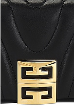 Givenchy 4G Soft Wallet On Strap in Black, view 8, click to view large image.