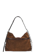 Givenchy Medium Voyou Corset Bag in Walnut Brown, view 3, click to view large image.