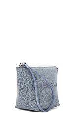 Givenchy Berlingo Pouch in Medium Blue, view 3, click to view large image.