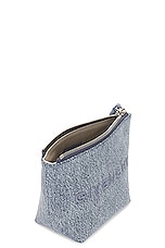 Givenchy Berlingo Pouch in Medium Blue, view 4, click to view large image.