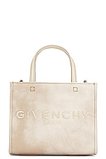 Givenchy Mini G Tote Bag in Dusty Gold, view 1, click to view large image.