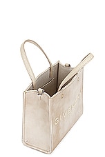 Givenchy Mini G Tote Bag in Dusty Gold, view 5, click to view large image.