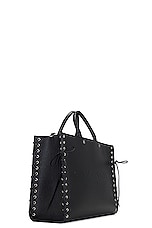 Givenchy Medium G Tote Corset Bag in Black, view 4, click to view large image.