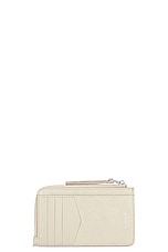 Givenchy G Cut Full Zipped Cardholder in Dusty Gold, view 2, click to view large image.