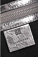Givenchy Medium Voyou Chain Bag in Silvery Grey, view 7, click to view large image.
