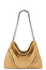 Givenchy Medium Voyou Chain Bag in Hazel, view 1, click to view large image.