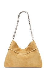 Givenchy Medium Voyou Chain Bag in Hazel, view 3, click to view large image.