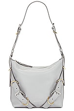 Givenchy Small Voyou Bag in Light Grey, view 1, click to view large image.