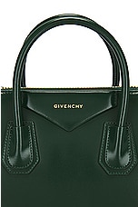 Givenchy Small Antigona Bag in Emerald Green, view 7, click to view large image.