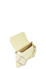 Givenchy Voyou Flap Shoulder Bag in Soft Yellow, view 5, click to view large image.