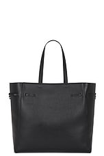 Givenchy Large Voyou East West Tote Bag in Black, view 3, click to view large image.