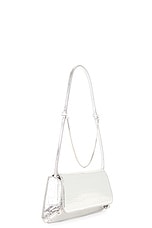 Givenchy Voyou East West Clutch in Light Silvery, view 4, click to view large image.