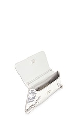 Givenchy Voyou East West Clutch in Light Silvery, view 5, click to view large image.