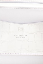 Givenchy Voyou East West Clutch in Light Silvery, view 6, click to view large image.