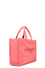 Givenchy Medium G-Tote Bag in Coral, view 4, click to view large image.