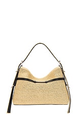 Givenchy Medium Voyou Bag in Natural, view 3, click to view large image.