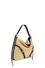 Givenchy Medium Voyou Bag in Natural, view 4, click to view large image.