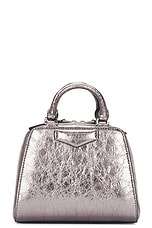 Givenchy Nano Antigona Cube Bag in Silvery Grey, view 3, click to view large image.