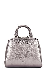 Givenchy Nano Antigona Cube Bag in Silvery Grey, view 4, click to view large image.