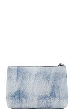 Givenchy Voyou Travel Pouch in Medium Blue, view 3, click to view large image.