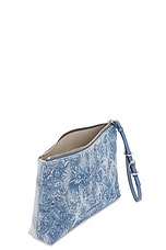 Givenchy Voyou Travel Pouch in Medium Blue, view 5, click to view large image.