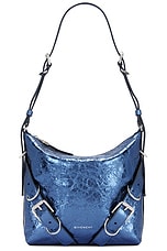 Givenchy Small Voyou Bag in Navy, view 1, click to view large image.