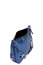 Givenchy Small Voyou Bag in Navy, view 4, click to view large image.