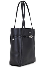 Givenchy Small North South Voyou Tote Bag in Black, view 4, click to view large image.