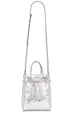 Givenchy Mini Voyou North South Tote Bag in Light Silvery, view 1, click to view large image.